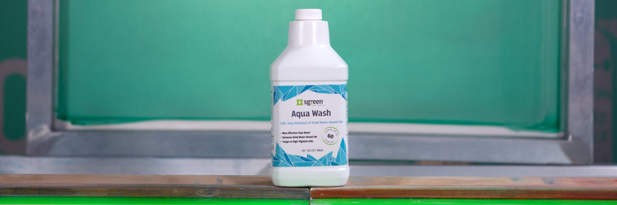 WHAT IS AQUA WASH & HOW CAN SCREEN PRINTERS USE IT IN WATER-BASED PRINTING?
