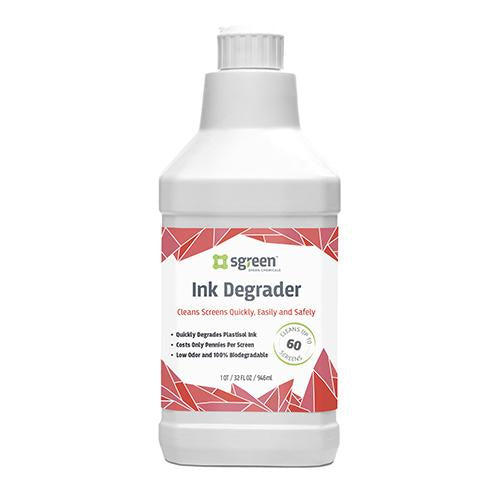 Sgreen Ink Degrader Plastisol Ink Remover by Franmar | ScreenPrinting.com